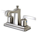 Kingston FB4648EFL 4-Inch Centerset Bathroom Faucet with Retail Pop-Up FB4648EFL